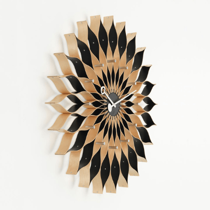 Sunflower Clock Birch (3)-min