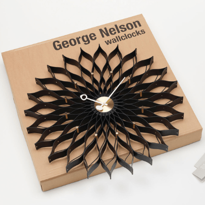 Sunflower Clock black (2)-min